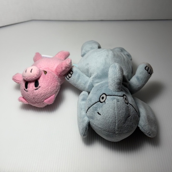 Yottoy Mo Willems Elephant 10” and Piggie 6" Plush Stuffed Animal Soft Plushes 2 - Picture 3 of 7